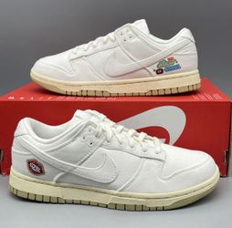 Nike Dunk Low SE "Future is Equal" White Sail Gold Women’s Size 8