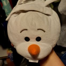 disneyworld olaf plushie bag