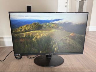 $25 Sceptre 24" 1080p 75Hz Gaming Monitor - HDMI + Power Cable - Good Condition