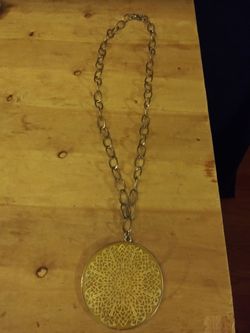 Vintage Medallion With Chain