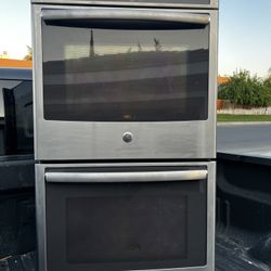 GE 27Inch Microwave Wall Oven Combo 