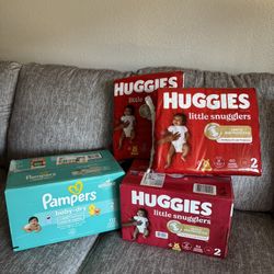 Size 2 Diapers 