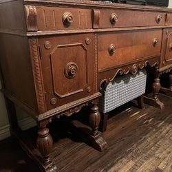 Antique Wood Dresser