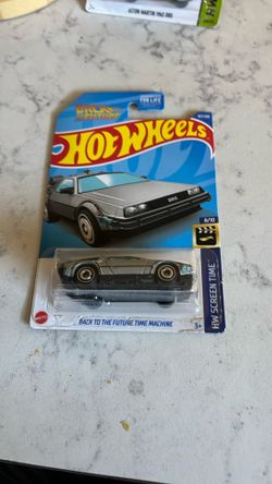Hot Wheels Back To The Future Time Machine 