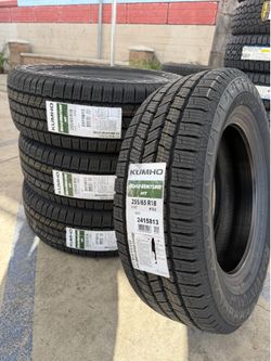 255/65/18 KUMHO 4 NEW TIRES INSTALLED ✅ INSTALADAS ✅ WE DO ALIGMENT 🔥