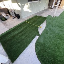 Brand new, 50’ Sq Ft leftover artificial grass, good quality