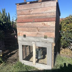 Chicken Coop And Quail Houses