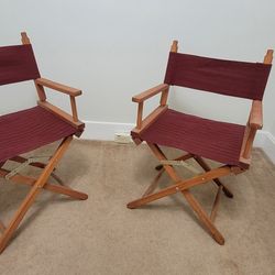 Pair of Director's Chairs