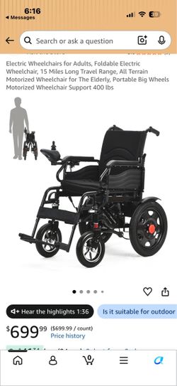 New electric Wheelchair