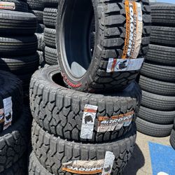 🚨‼️vendo Set De Llantas Lt 35x12.50 22 Arroyo Tires R/T 