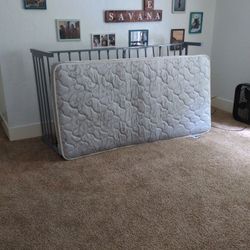 Serta Twin Mattress And Frame 