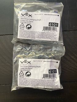 VEX Robotics Star Drive Clamping Shaft Collar 2-Pack
