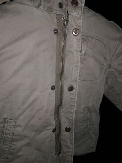 Boys 5 teddy bear lined jacket coat hood zip