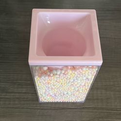 Cute Purple And Rainbow Pencil Holder