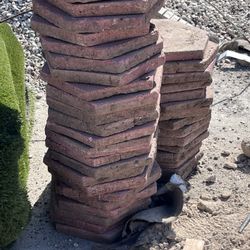 Red Stepping Stones/ Bricks
