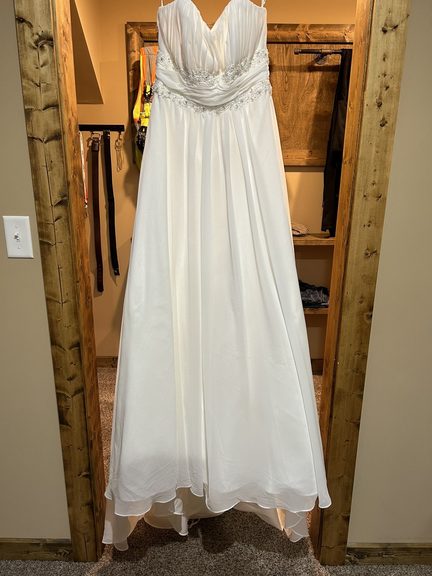 Wedding Dress And Veil