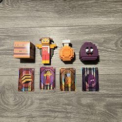 McDonald Minecraft Meal Toys
