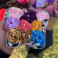 Colorful Eternal Roses