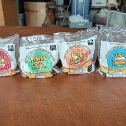 1992 McDonalds Happy Meal Looney Tunes Quack Up Cars Complete Sealed Set