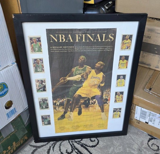 Lakers vs Celtics NBA Collectable