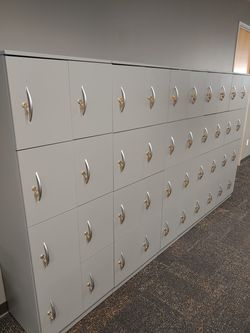 Steelcase individuals lockers. Brand new in packaging.