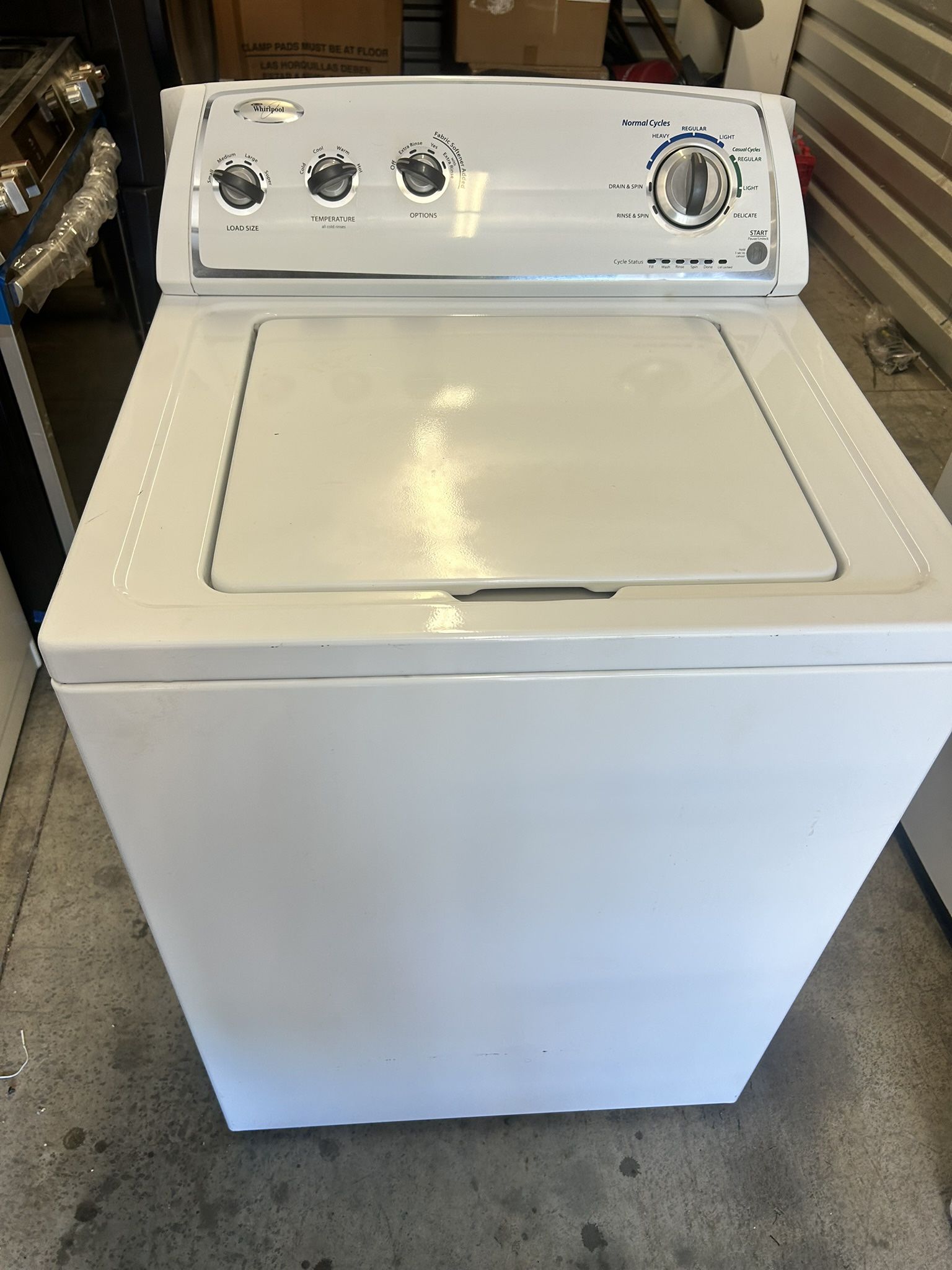 ⭐️NICE CLEAN WHIRLPOOL TOP LOAD WASHER⭐️