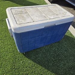 Ice Chest Cooler Blue Camping 