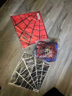 Supreme Vanson Leather spider man hat.