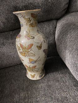 Vase Of Butterflies