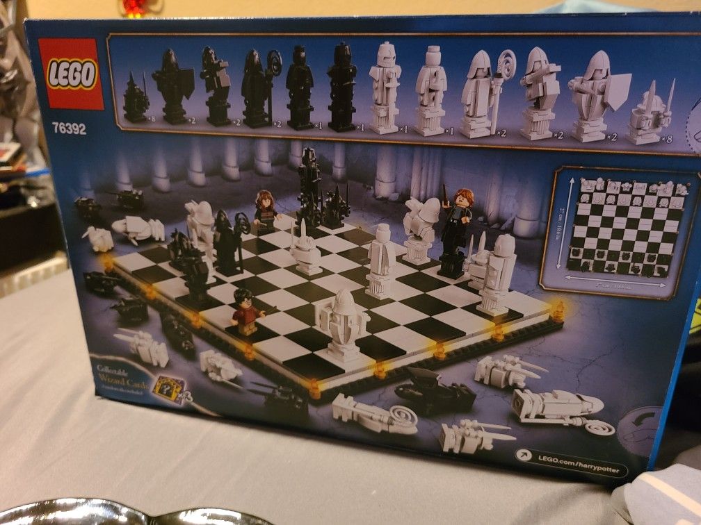 factory sealed Harry Potter lego chess set