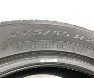 Rivian Tires R1S 275/55/R21 Pirelli Scorpion Verde All Season Used