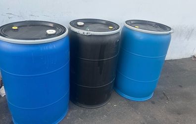 Open Lid Plastic Drum