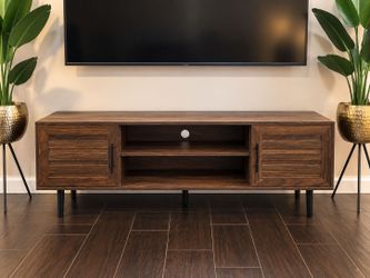 Modern Rustic Wood TV Console / Entertainment Center