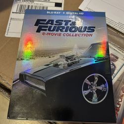 Fast And Furious 8 Movie Collection 