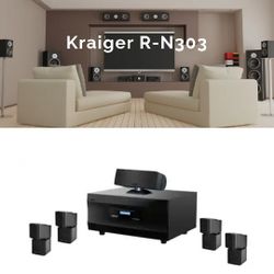 COMPLETE 6-PIECE SURROUND SYSTEM