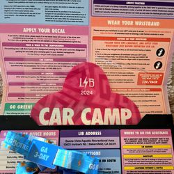 2 GA + 1Car Camping Lightning In a Bottle Music Festival Tickets