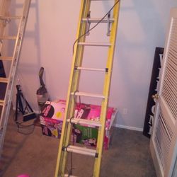 20 Ft Yellow Ladder 