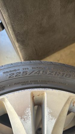 S FIT LauFenn ALL SEASON tires & Rims 225/45ZR18  & 245/45R18