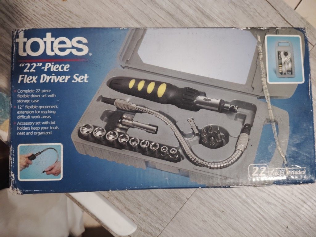 Totes 22 Piece Flex Drive Set