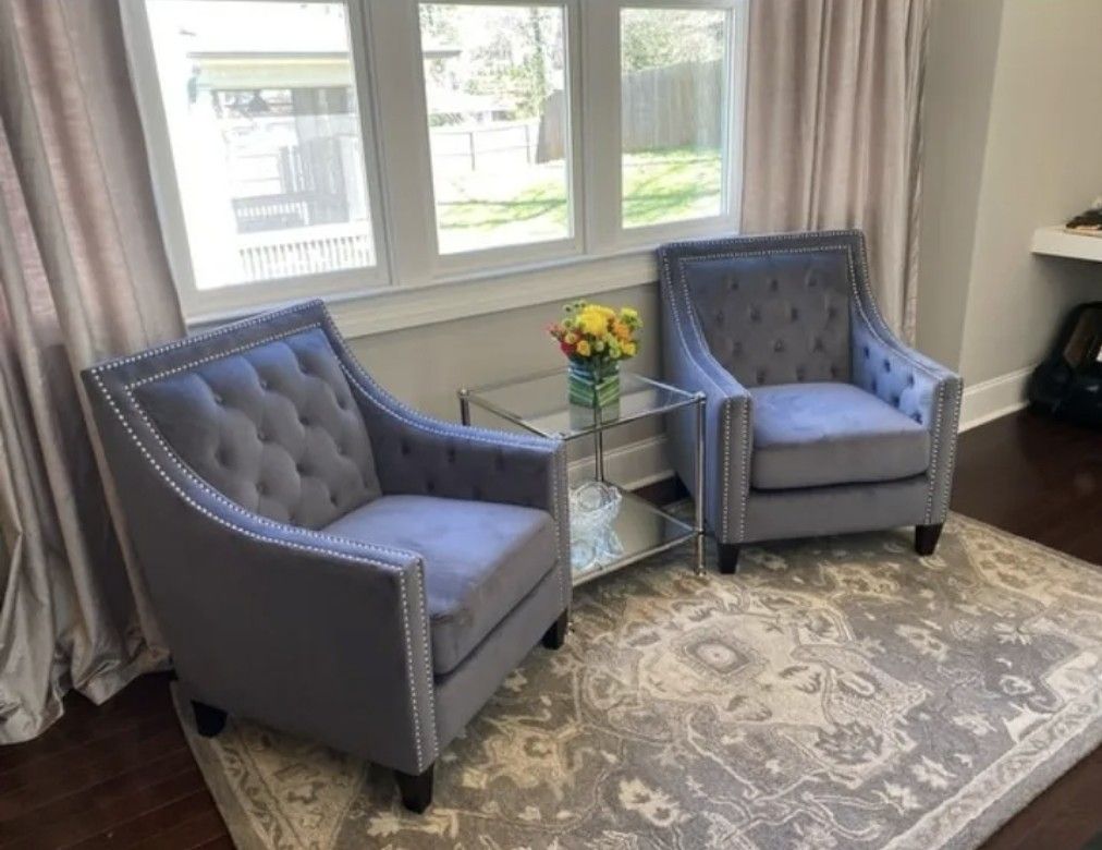 Pair Accent Chairs