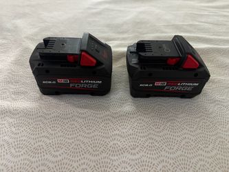 Milwaukee M18 RedLithium Forge XC8.0 Batteries (2-Pack)