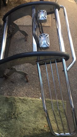 Bumper/Grill Guard Heavy Huty With Lights