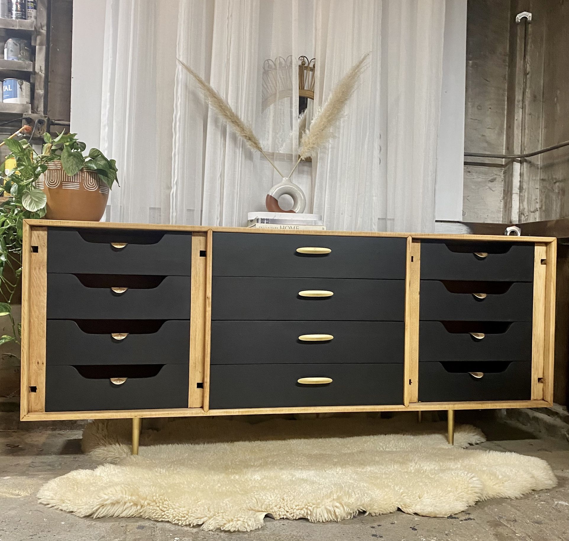 Original Mid Century Dresser/ Credenza 