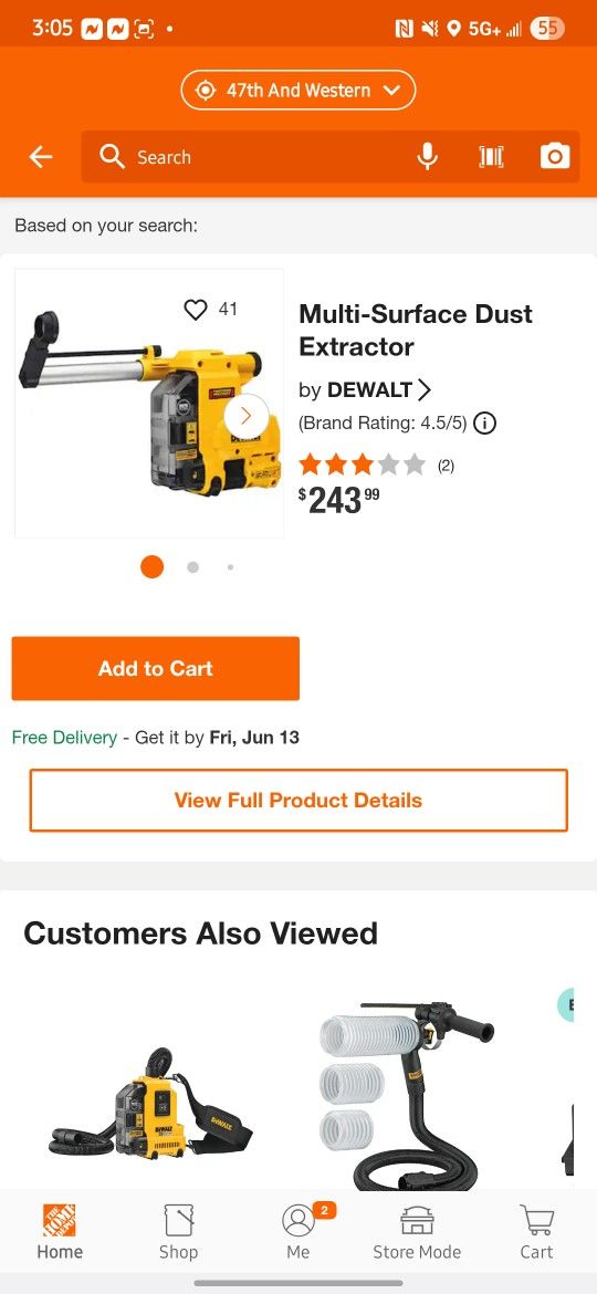 Dewalt Dust Extractor