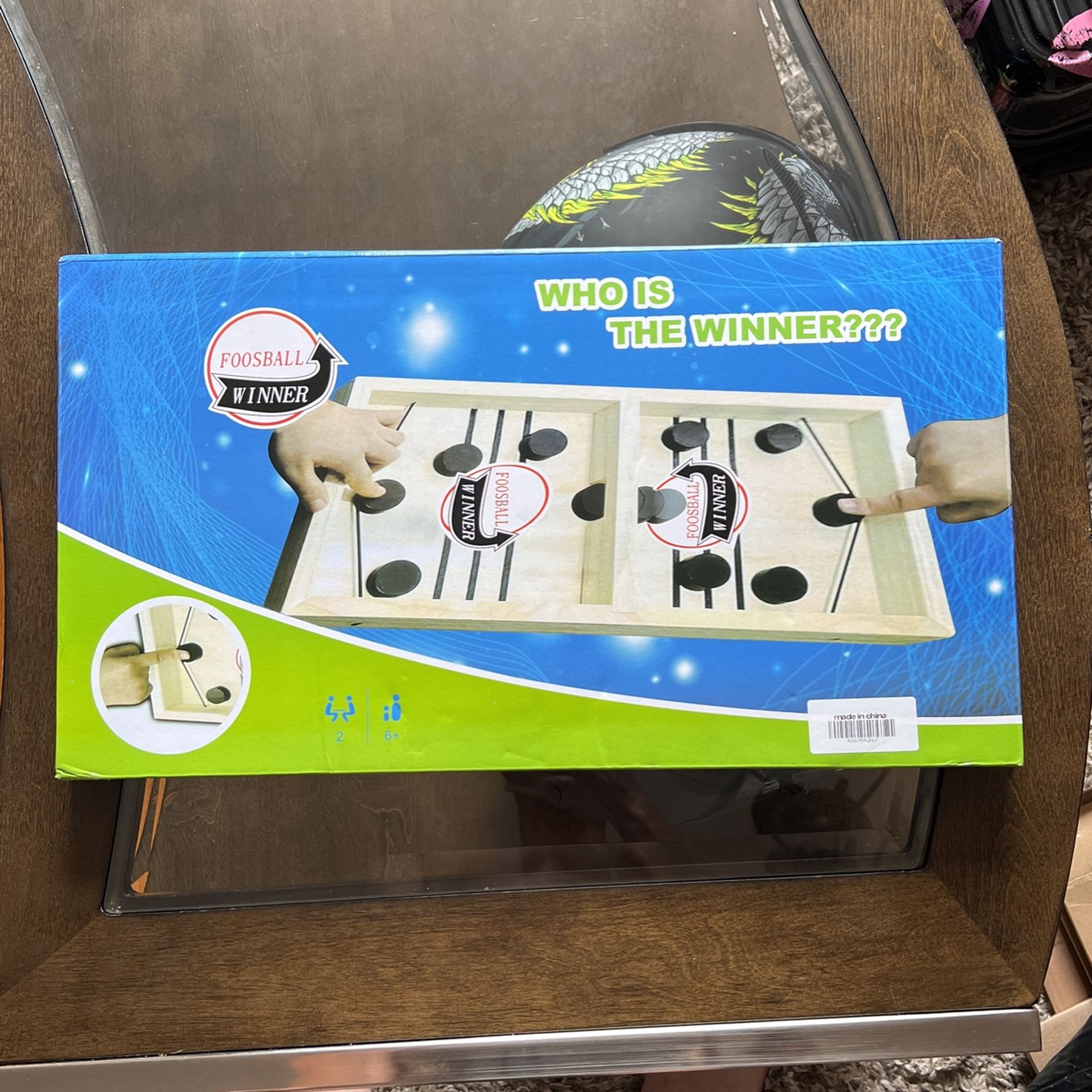 Foosball Winner Table Game