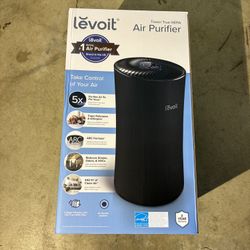 LEVOIT Air Purifiers for Home 3-in-1 Filter, Auto Mode, LV-H133, Black