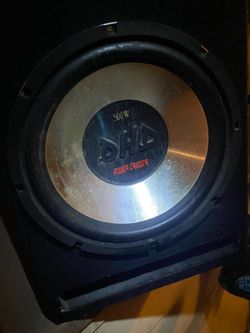 Subwoofer 500W - Clean Bass DHD Power Cruiser