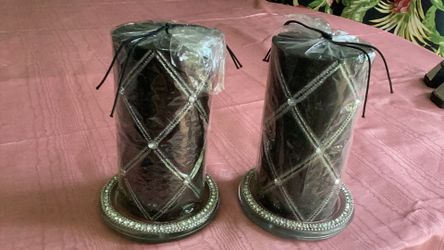 Candles and holders