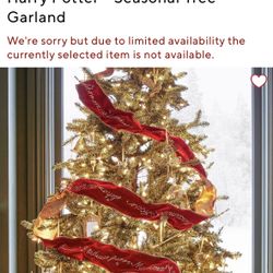 Harry Potter Tree Garland 