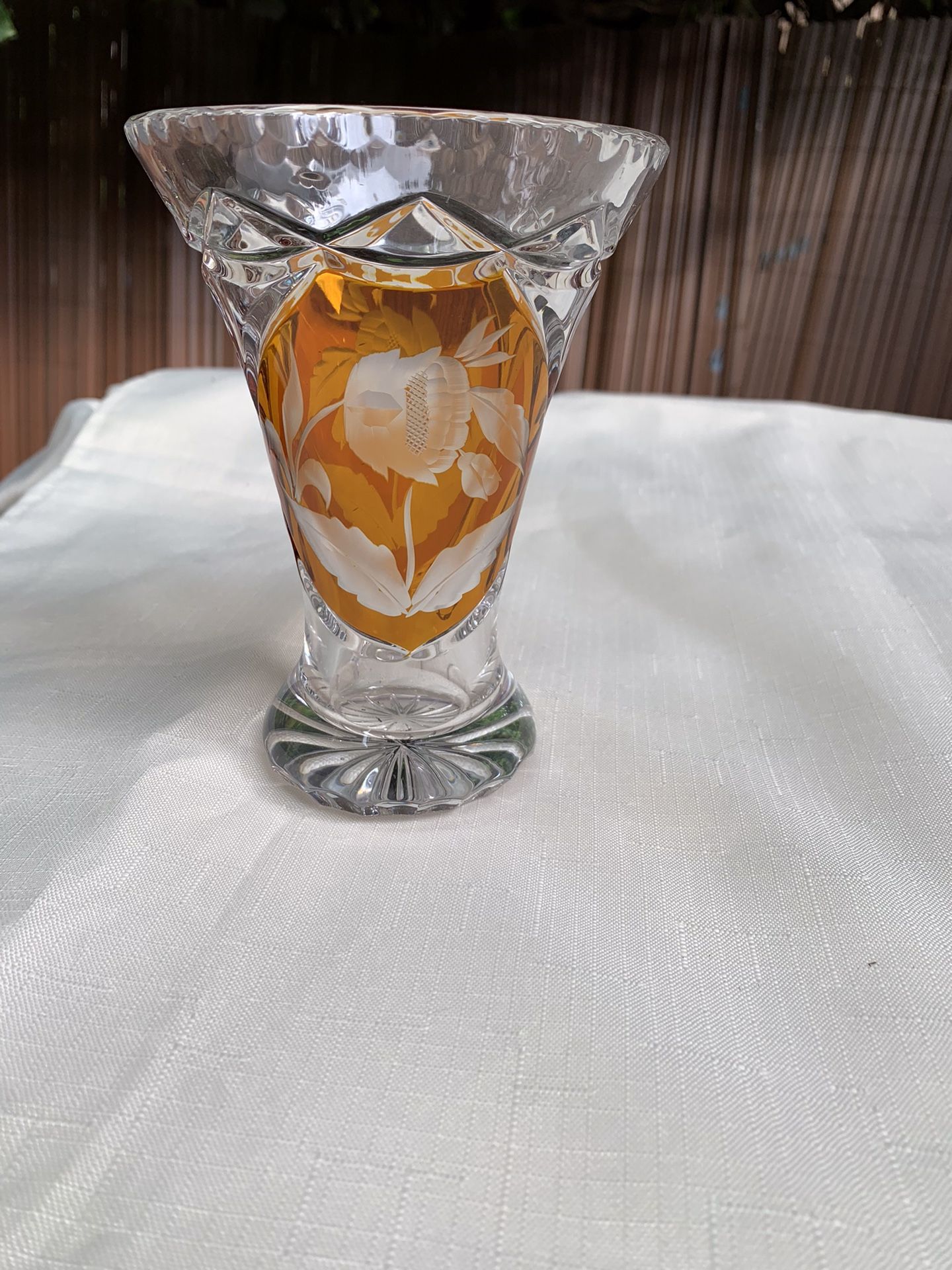 Polish Crystal Vase